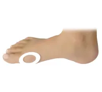 Захисне силіконове кільце,згори покрите тканиною овальної форми, велике - 1 шт.